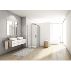 Divera Eckeinstieg Schiebetüre von Ronal Bathrooms